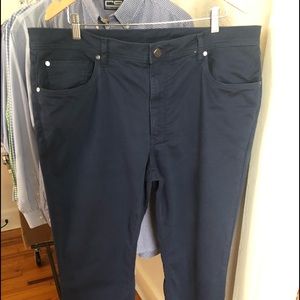 Hart Schaffner Marx 5 pocket navy pants